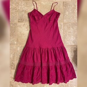 Fun fuchsia sundress